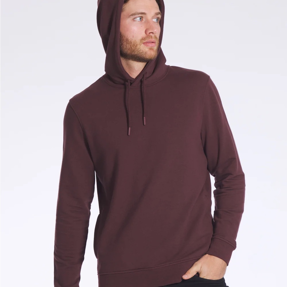 Cuts Clothing Men's Burgundy Hyperloop Hoodie